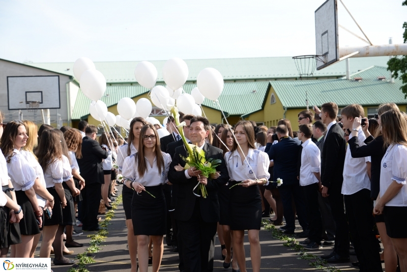 A Krúdy Gyula Gimnázium ballagási ünnepsége