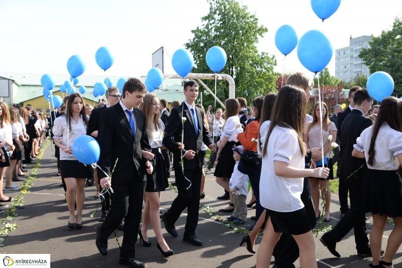 A Krúdy Gyula Gimnázium ballagási ünnepsége