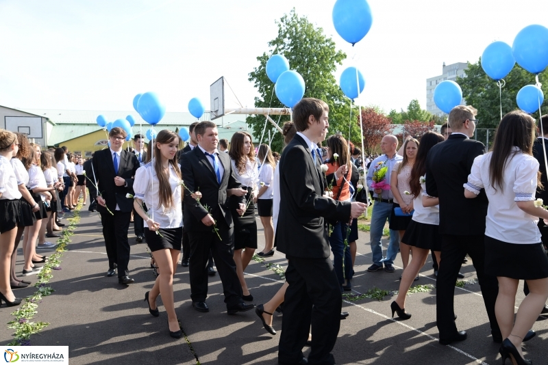 A Krúdy Gyula Gimnázium ballagási ünnepsége