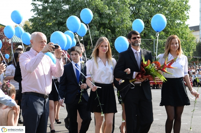 A Krúdy Gyula Gimnázium ballagási ünnepsége