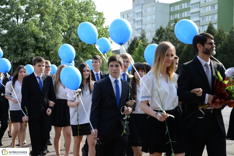 A Krúdy Gyula Gimnázium ballagási ünnepsége