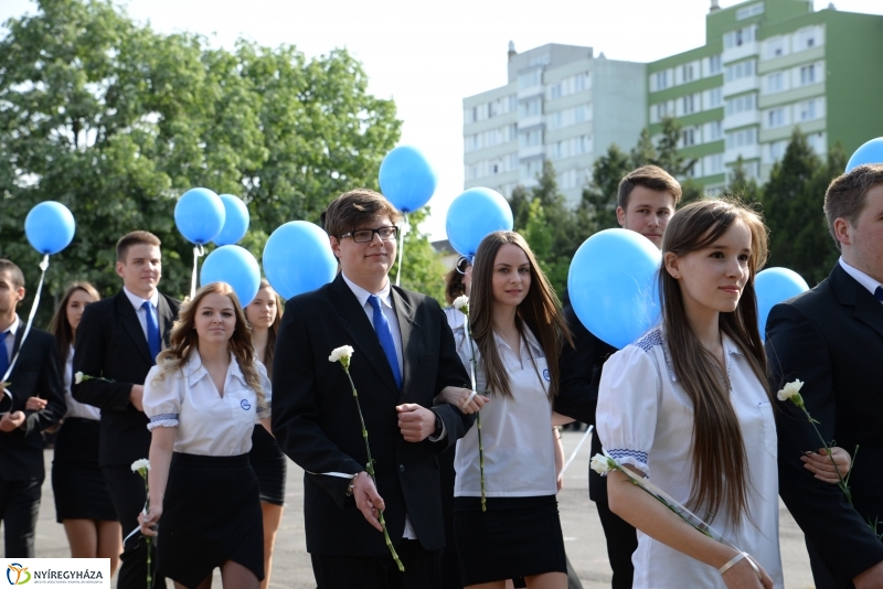 A Krúdy Gyula Gimnázium ballagási ünnepsége