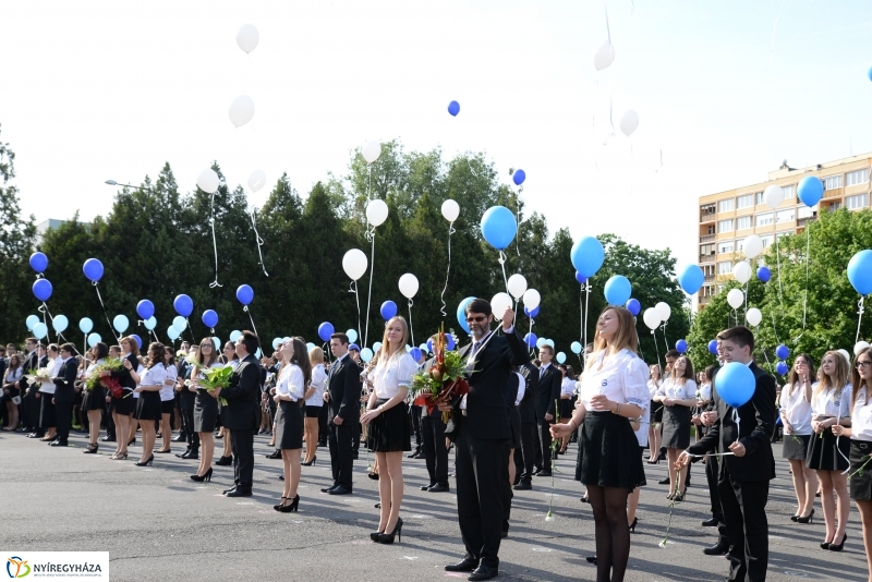 A Krúdy Gyula Gimnázium ballagási ünnepsége