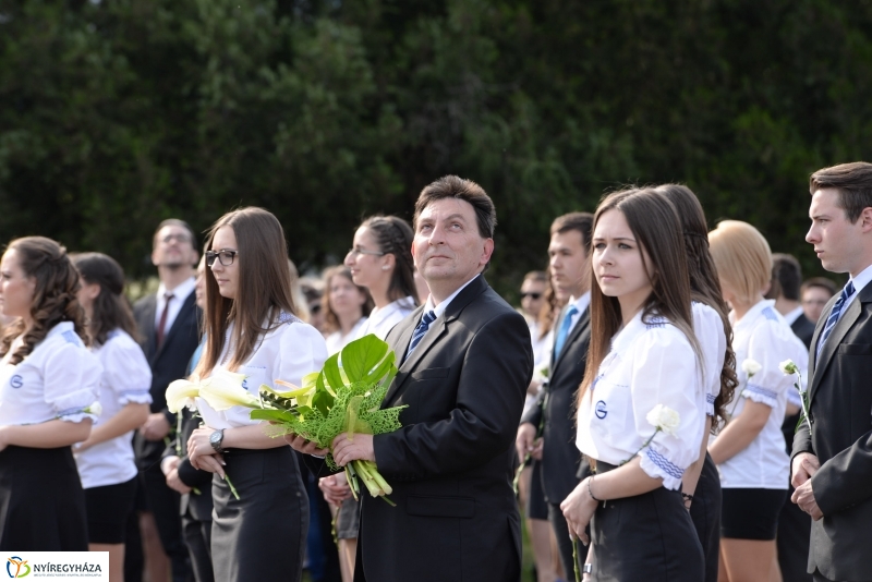 A Krúdy Gyula Gimnázium ballagási ünnepsége