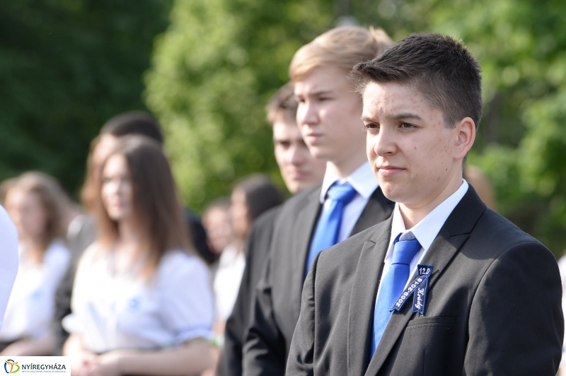 A Krúdy Gyula Gimnázium ballagási ünnepsége