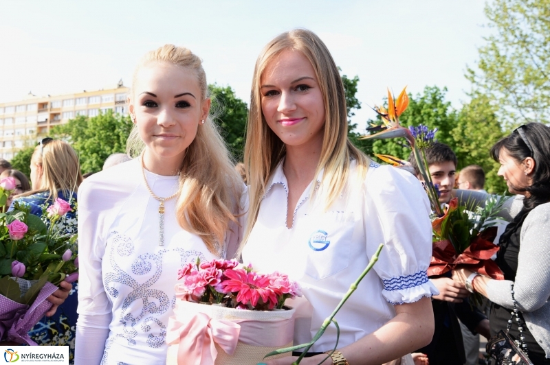 A Krúdy Gyula Gimnázium ballagási ünnepsége