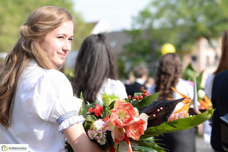 A Krúdy Gyula Gimnázium ballagási ünnepsége