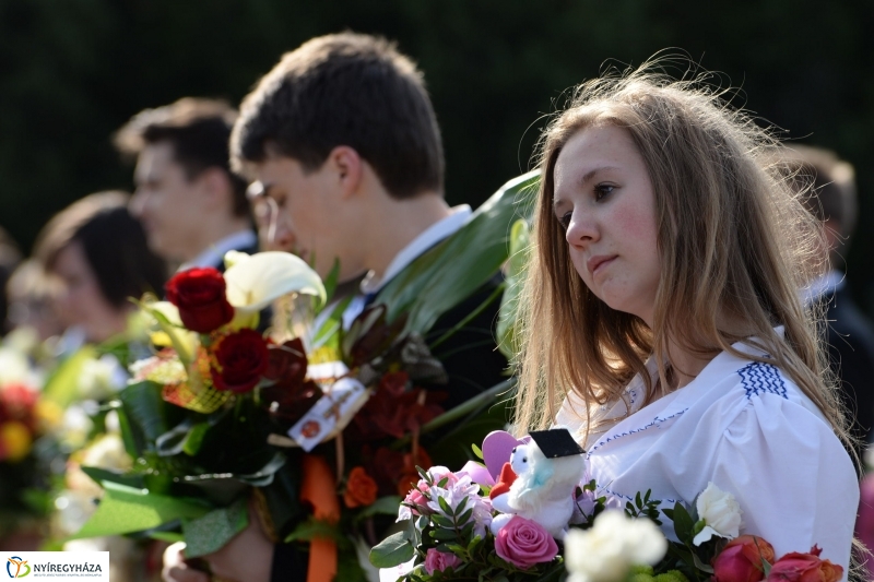 A Krúdy Gyula Gimnázium ballagási ünnepsége