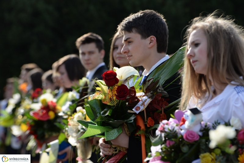 A Krúdy Gyula Gimnázium ballagási ünnepsége