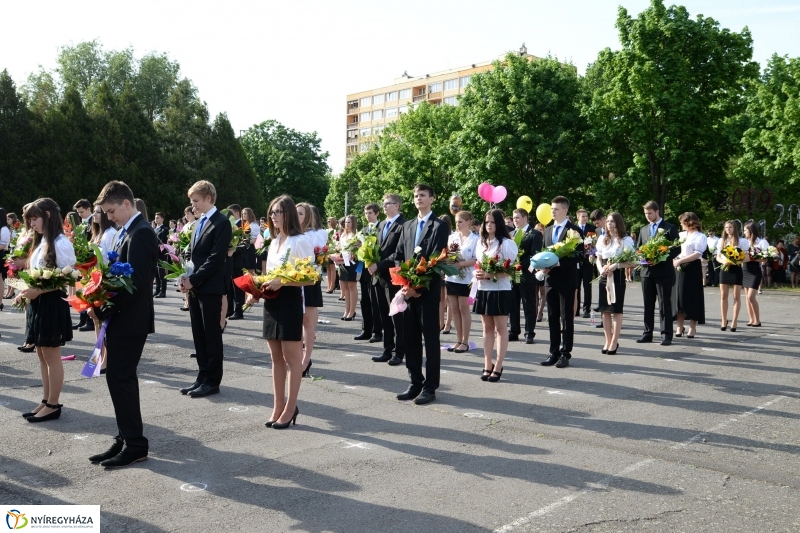 A Krúdy Gyula Gimnázium ballagási ünnepsége