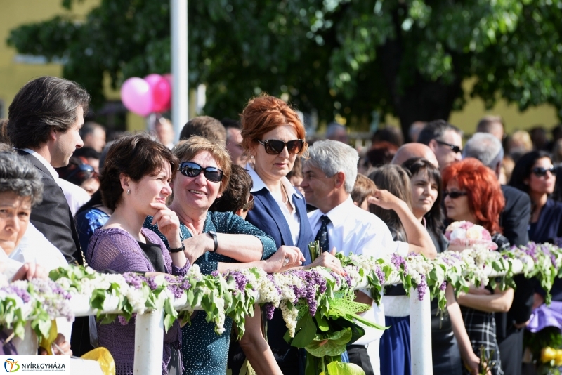 A Krúdy Gyula Gimnázium ballagási ünnepsége