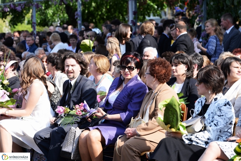 A Krúdy Gyula Gimnázium ballagási ünnepsége