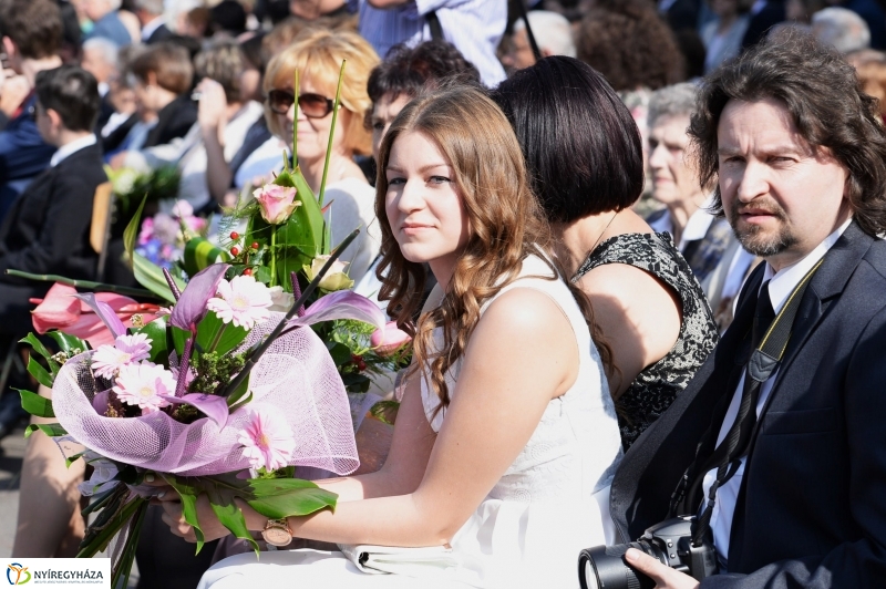 A Krúdy Gyula Gimnázium ballagási ünnepsége