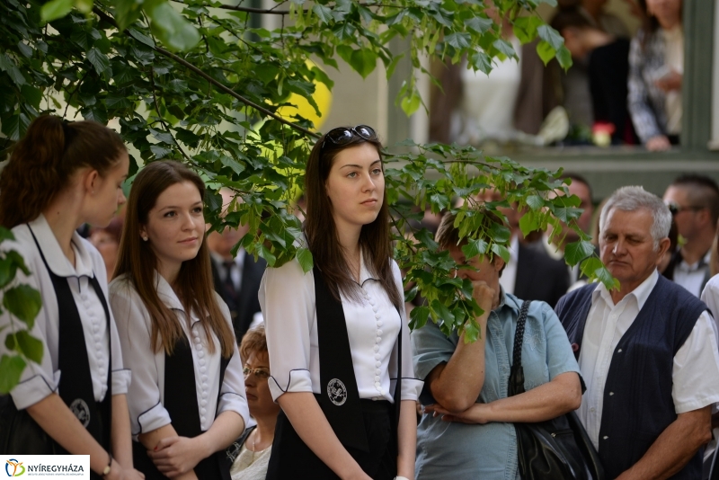 A Kölcsey Ferenc Gimnázium ballagói