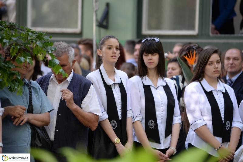 A Kölcsey Ferenc Gimnázium ballagói