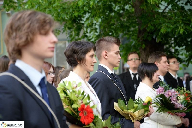 A Kölcsey Ferenc Gimnázium ballagói