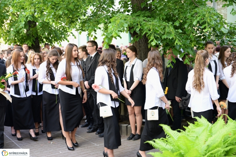 A Kölcsey Ferenc Gimnázium ballagói