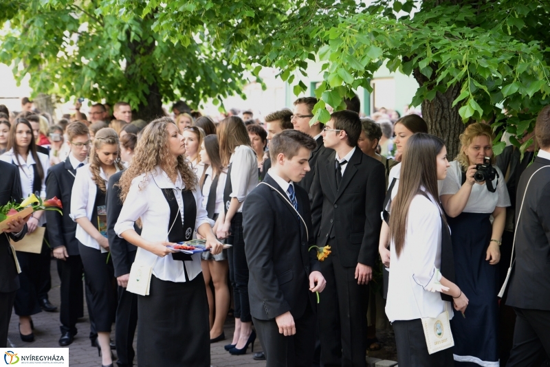 A Kölcsey Ferenc Gimnázium ballagói