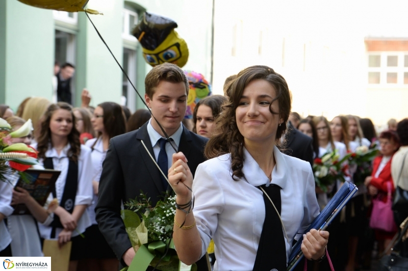 A Kölcsey Ferenc Gimnázium ballagói