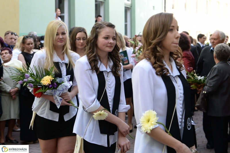 A Kölcsey Ferenc Gimnázium ballagói