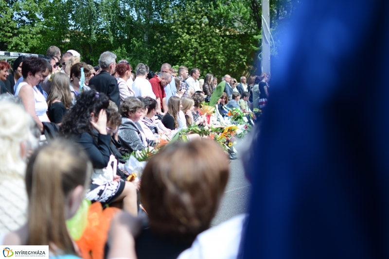 Inczédy György Középiskola ballagási ünnepsége