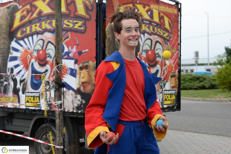 Az Exit Cirkusz előadása 