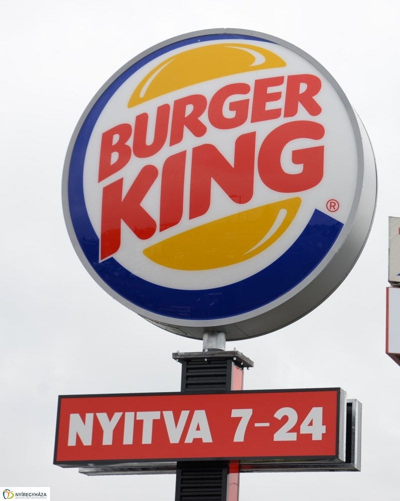 Burger King étterem nyílt Nyíregyházán