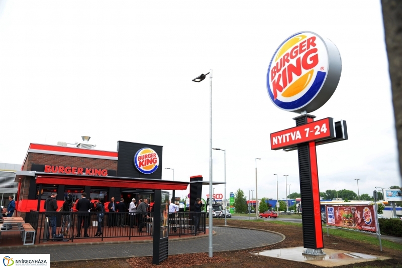 Burger King étterem nyílt Nyíregyházán