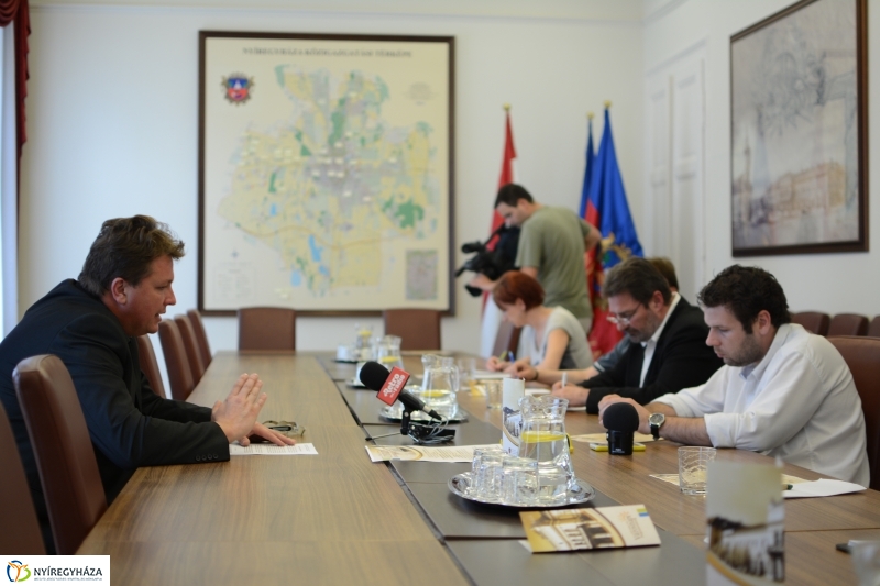 Sajtótájékoztató a Nyíregyházi Városnapokról
