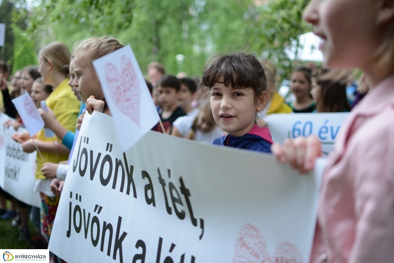 Csendes Demonstráció az Apáczai Gyakorlóért a Nyíregyházi Főiskolán