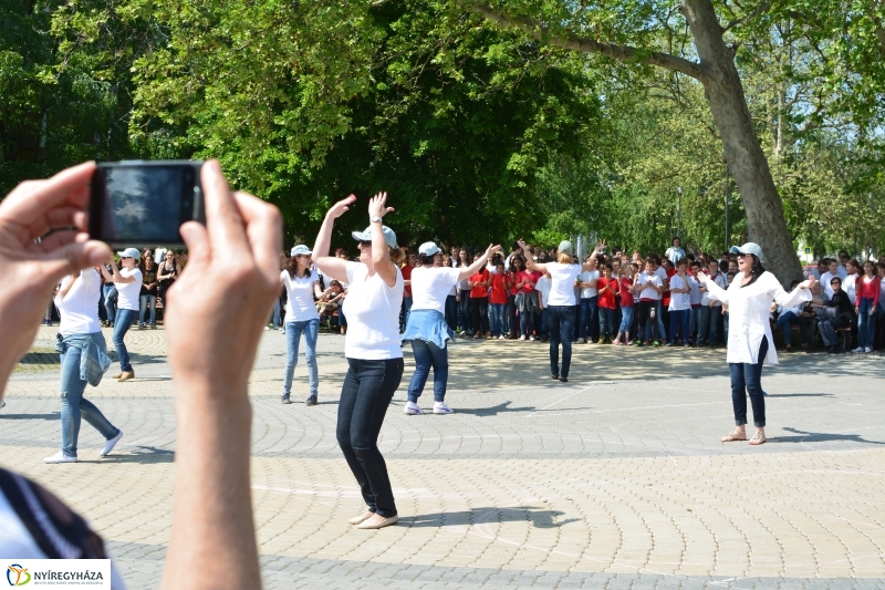 Flash Mob a Nyíregyházán 