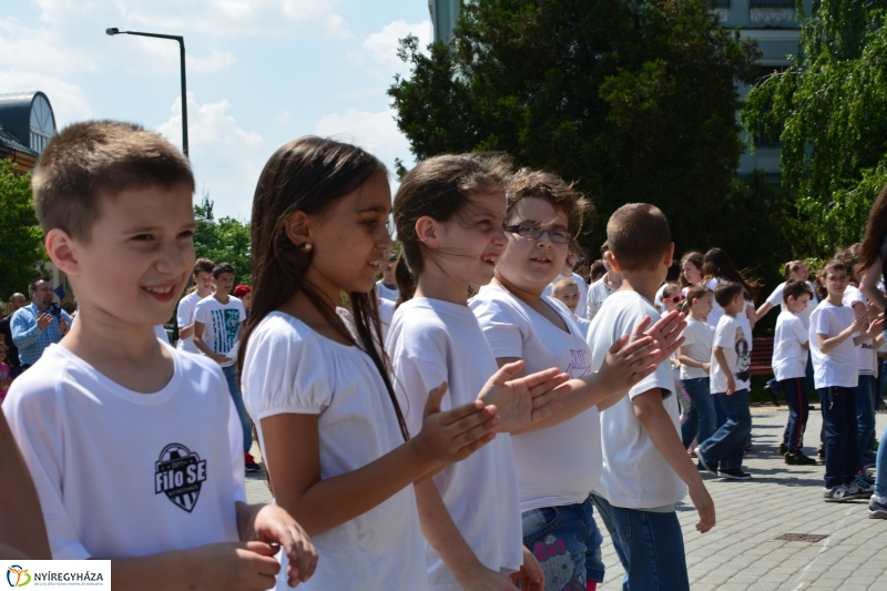 Flash Mob a Nyíregyházán 