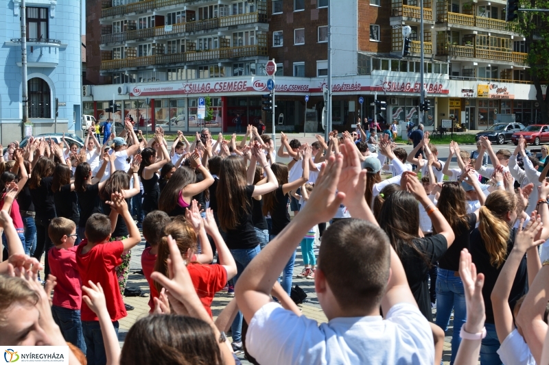 Flash Mob a Nyíregyházán 