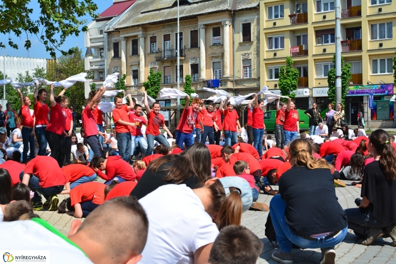 Flash Mob a Nyíregyházán 