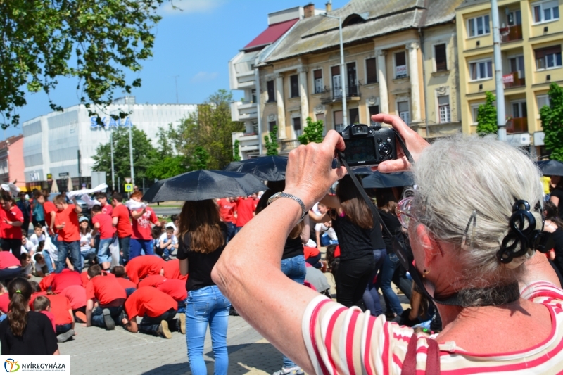 Flash Mob a Nyíregyházán 