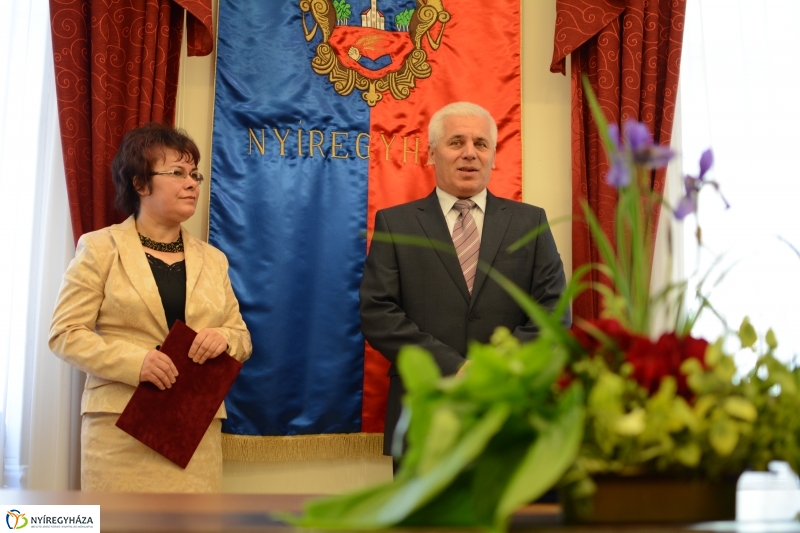 Értéktár díjak átadása a Városházán