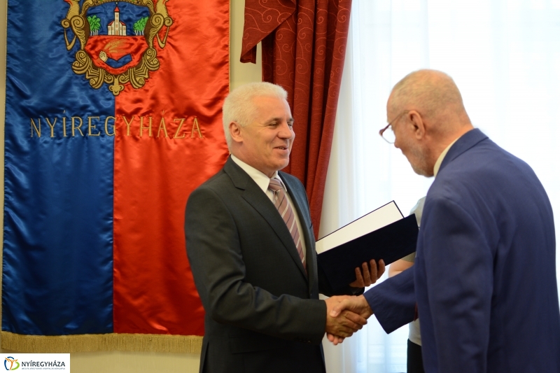 Értéktár díjak átadása a Városházán