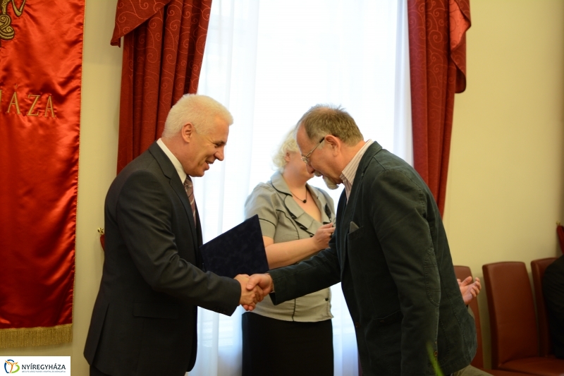 Értéktár díjak átadása a Városházán
