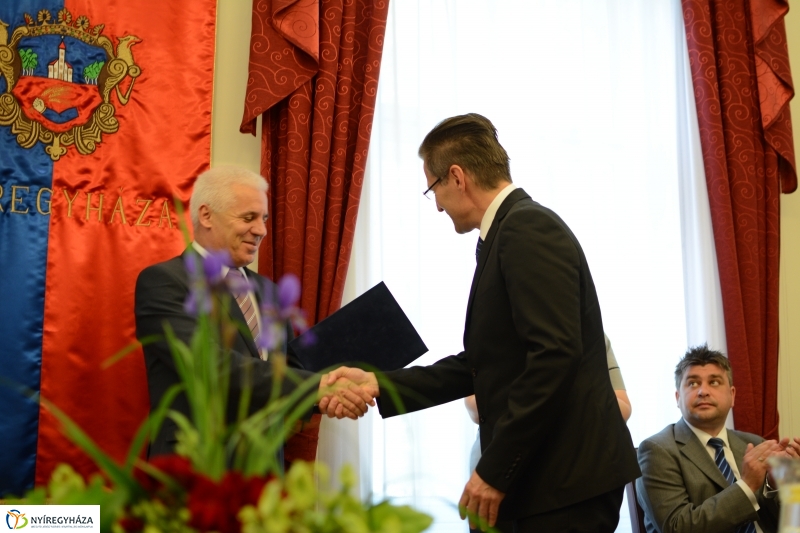 Értéktár díjak átadása a Városházán