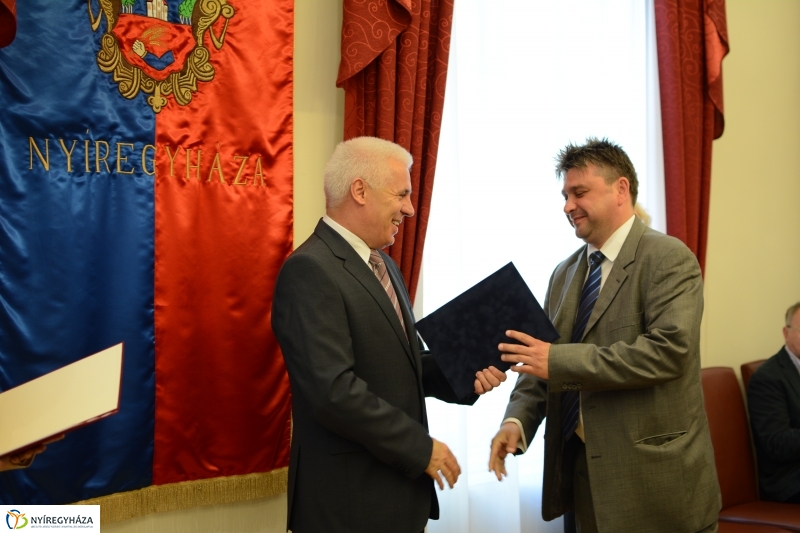 Értéktár díjak átadása a Városházán