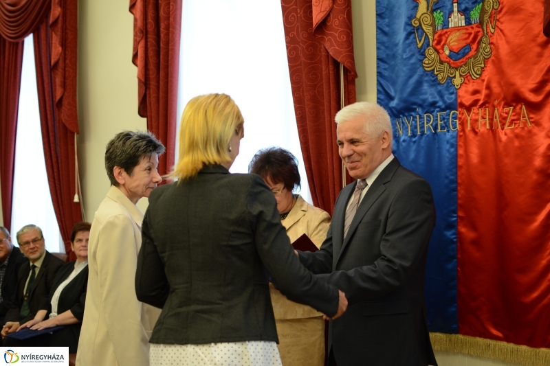 Értéktár díjak átadása a Városházán