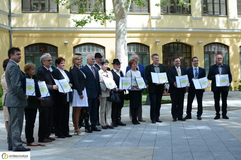 Értéktár díjak átadása a Városházán