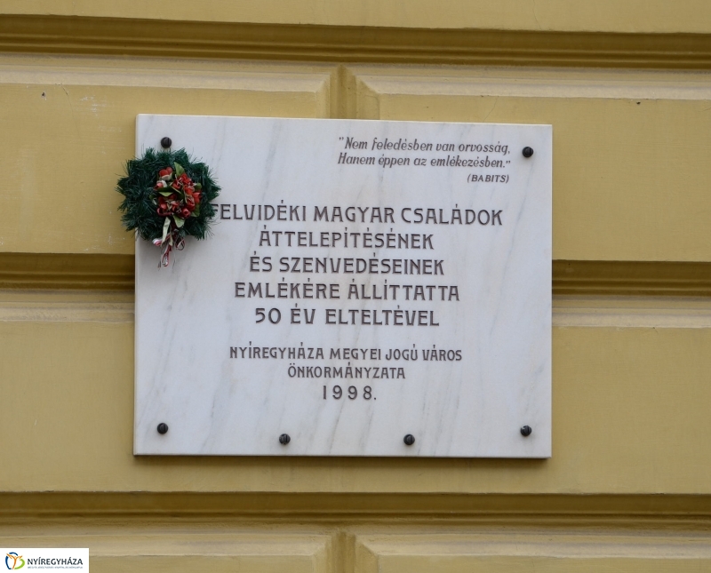 A Felvidék 1947  Egyesület koszorúzása