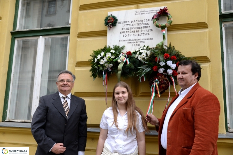 A Felvidék 1947  Egyesület koszorúzása