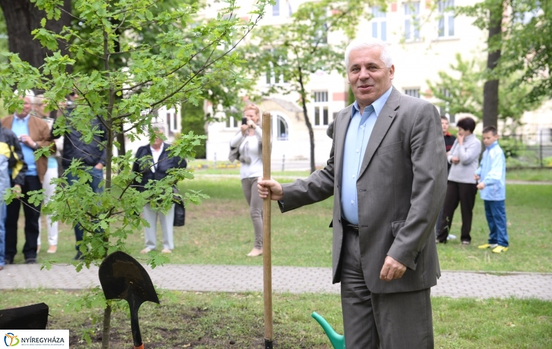 Faültetés a testvérváros képviselőivel