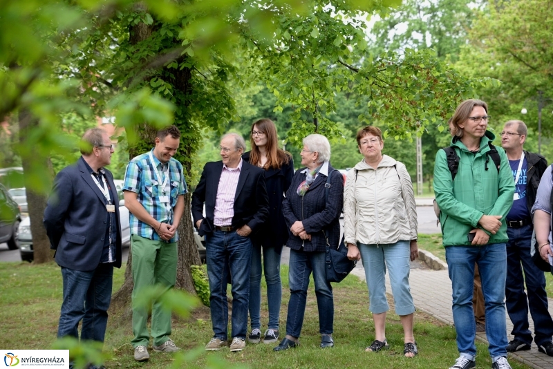 Faültetés a testvérváros képviselőivel