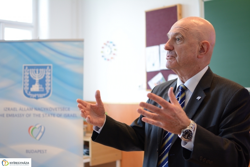 Előadást tartott az Izraeli Nagykövet az ÉVISZ-ban