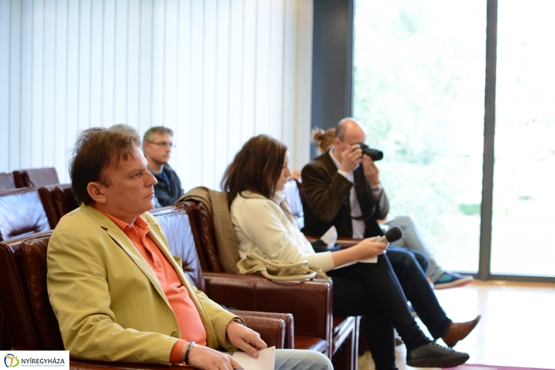 Sajtótájékoztató a Nyíregyházi Főiskolán