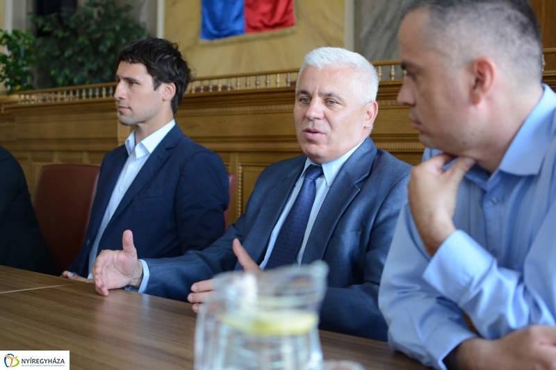 Kézilabda Sajtótájékoztató a Városházán