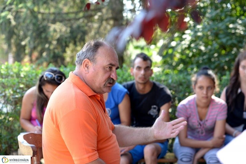 A Bencs László Szakiskola diákjai a Kitáltos Lovastanyán